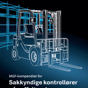 Sakkyndige kontrollører på gaffeltruck, ny revisjon av 1.1.2024