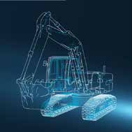 Anleggsmaskiner illustrasjon